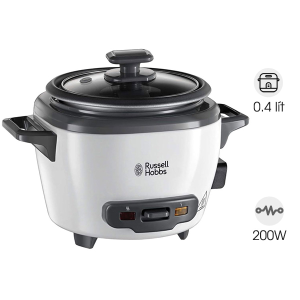 Nồi cơm điện nắp rời mini Russell Hobbs 27020-56 (0.4 lít)