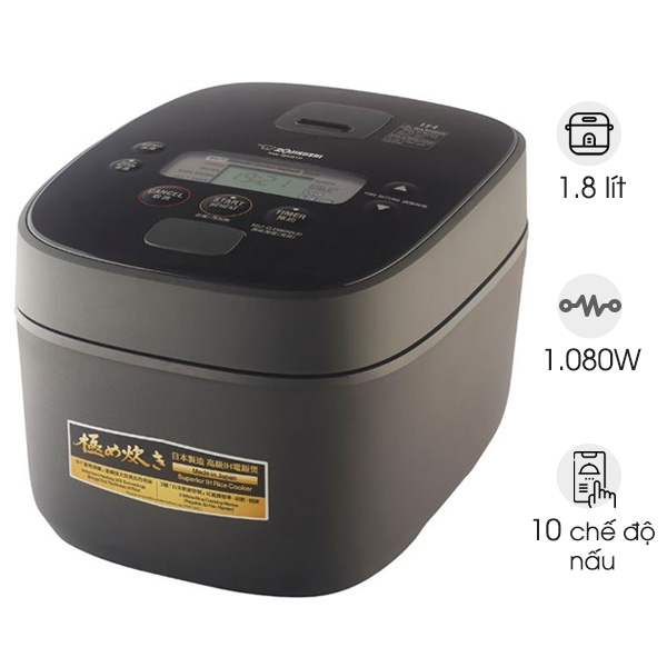 Nồi cơm điện tử cao tần Zojirushi NW-QAQ18 - 1.8 lít
