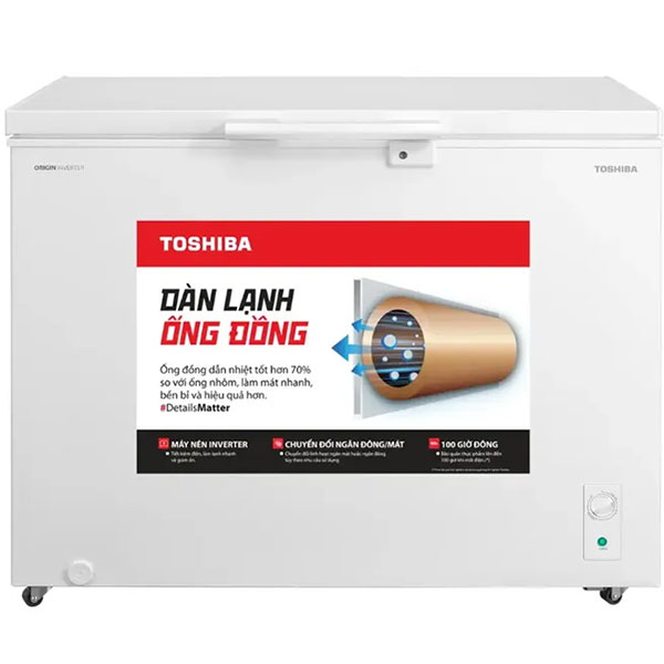 Tủ đông Toshiba Inverter 293 lít GR-RC390CM-PMV(01)