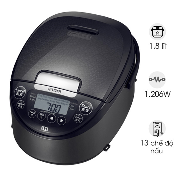Nồi cơm điện cao tần Tiger JPW-G18W