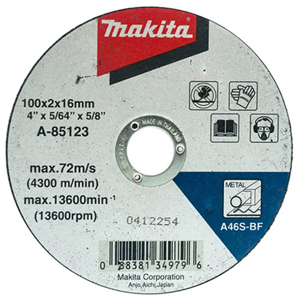 Đá cắt sắt 100mm Makita A-85123