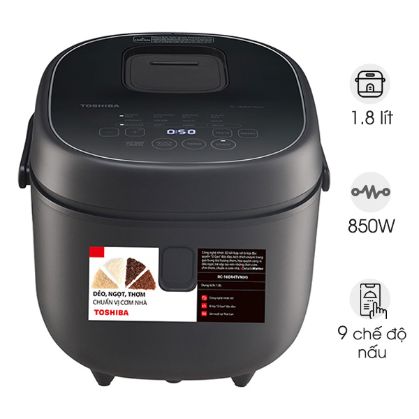 Nồi cơm điện tử 1.8 lít Toshiba RC-18DR4TVN