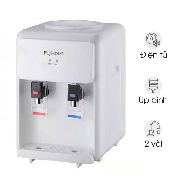 Cây nước nóng lạnh để bàn mini Fujihome WD201E