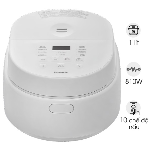 Nồi cơm điện tử Panasonic SR-DL104WRA
