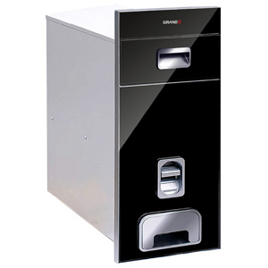 Thùng gạo âm tủ mặt kính GrandX XR.G301