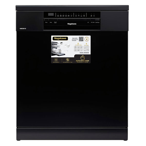 Máy rửa bát 15 bộ Nagakawa NMD9818