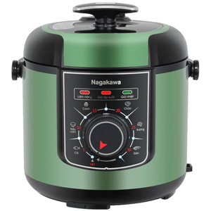 Nồi áp suất điện 6L Inox 304 Nagakawa NEP5369