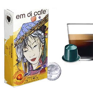 Cà phê viên nén Em Ơi Cafe Italian Roast 10 viên/hộp