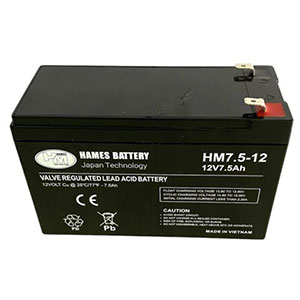 Ắc quy 12V 7.5Ah Hames HM7.5-12