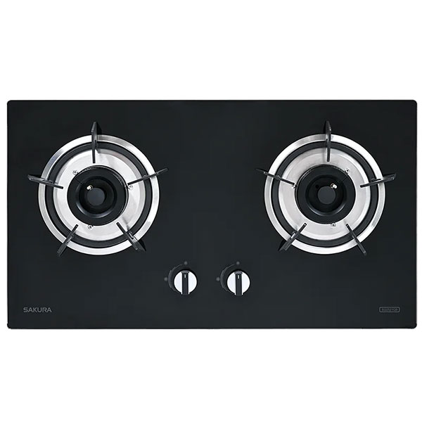 Bếp gas âm đôi Sakura SG2521GB