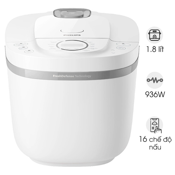 Nồi cơm điện tử Philips 1.8 lít HD4717/30
