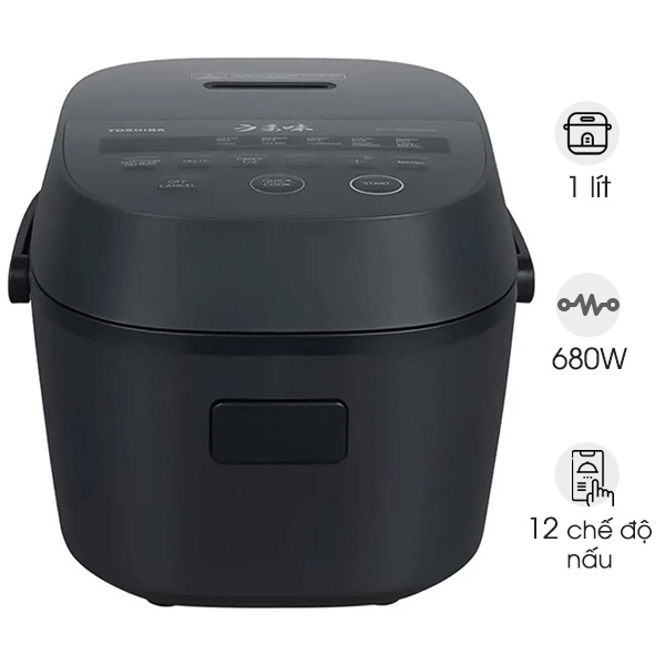 Nồi cơm điện tử Toshiba 1 lít RC-10DR5UVN(H)
