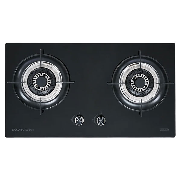 Bếp gas âm đôi Sakura SG2526GB