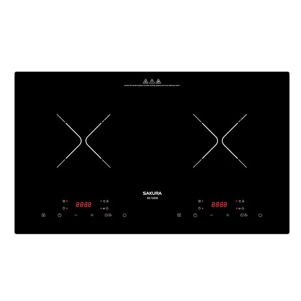 Bếp từ đôi Sakura SE-1220B
