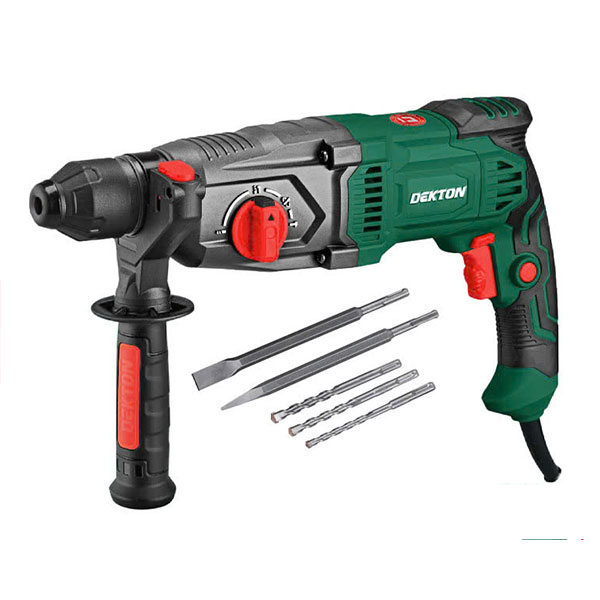 Máy khoan bê tông 3 chức năng Dekton DK-RH2603PRO - 1.050W