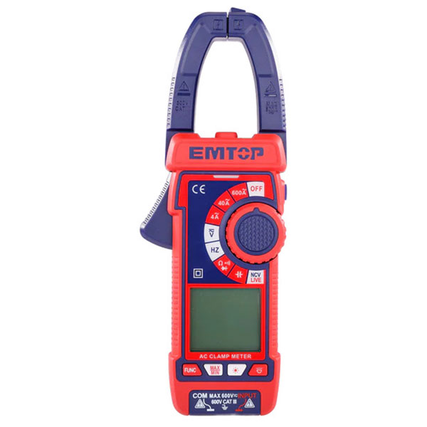 Đồng hồ kẹp AC kỹ thuật số Emtop EDMR766001