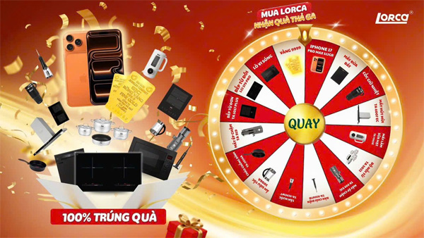Mua lorca nhận quà thả ga Mua lorca nhận quà thả ga