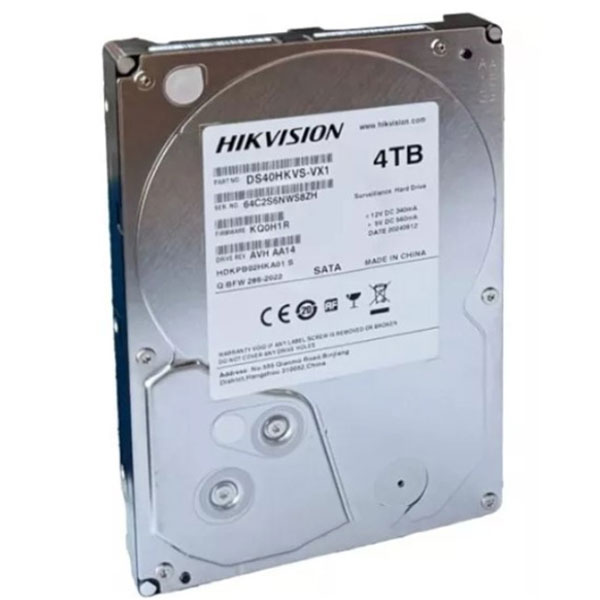 Ổ cứng giám sát 4TB Hikvision DS-40HKVS-VX1