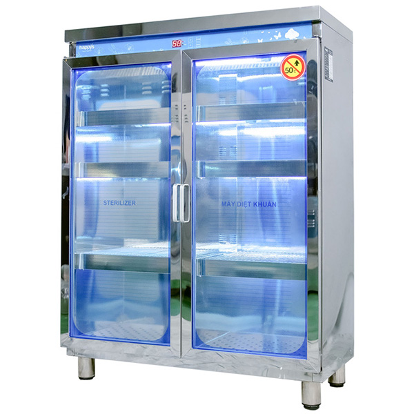 Tủ tiệt trùng bát đĩa bằng tia UV và sấy khô HAPPYS HPS-104C
