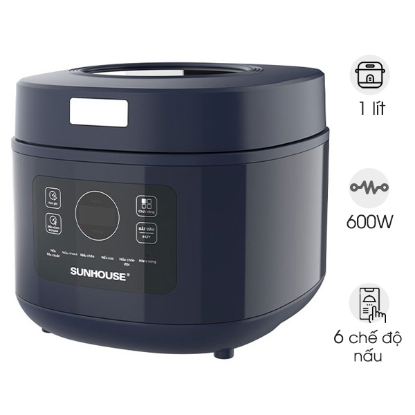 Nồi cơm điện Sunhouse SHD8802 - 1 lít