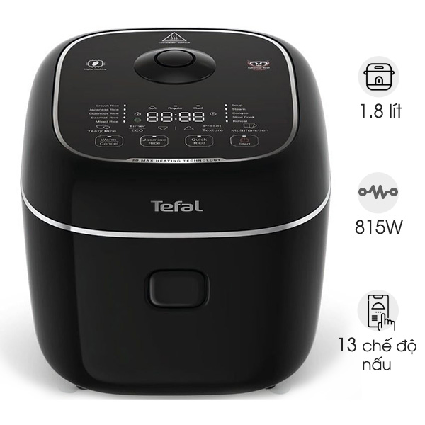 Nồi cơm điện tử Tefal Delirice Max 1,8 lít RK7778Y0
