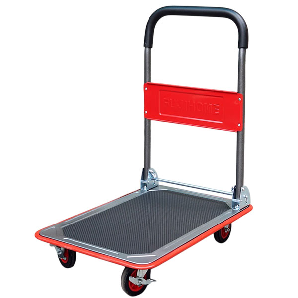 Xe đẩy hàng sàn thép 4 bánh FujiHome SH150N