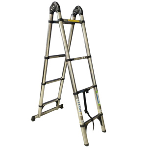 Thang rút đôi inox chữ A, chữ I Nikita IDA34