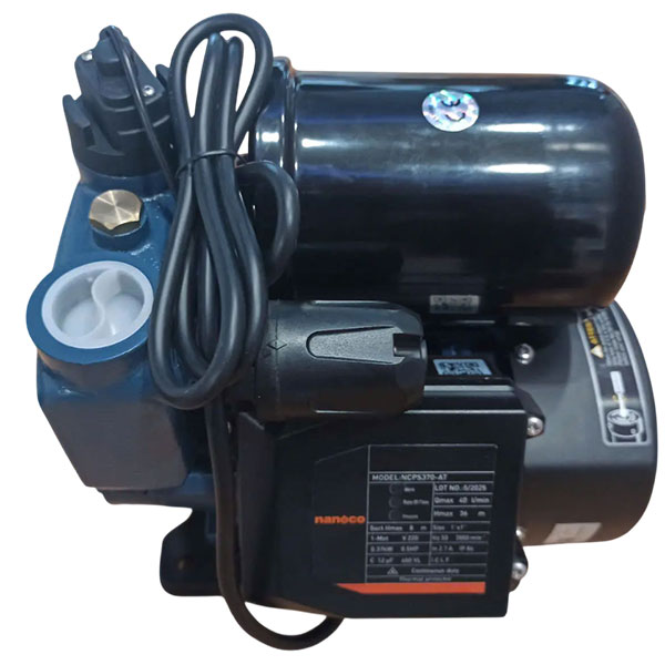 Máy bơm nước tăng áp tự động công tắc điện tử NCPS370-AT