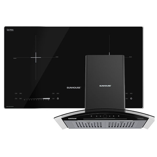 Bộ thiết bị nhà bếp quốc dân bếp và máy hút mùi Sunhouse SHB-CB.QD02-BH