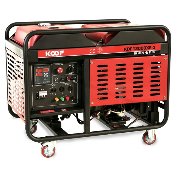 Máy phát điện chạy dầu 10KW Koop KDF12000XE(-3) (Đề nổ)