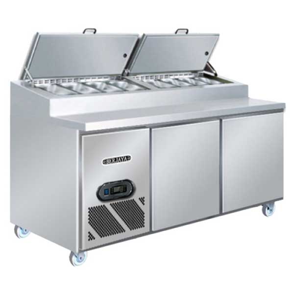 Bàn mát pizza Berjaya BS2D/PCF6/Z dài 1.8m