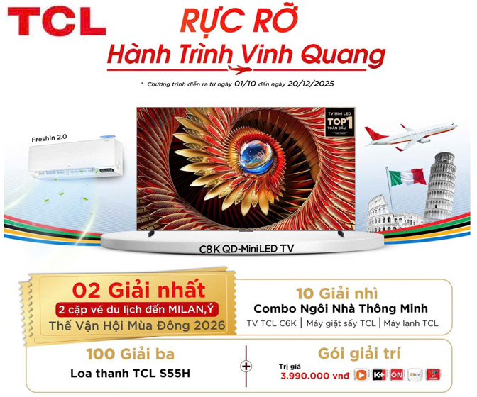 Khuyến mại cùng TCL