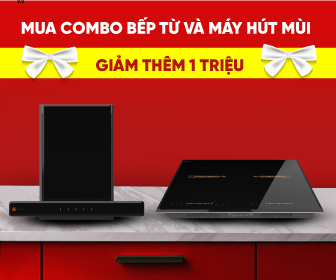Giảm thêm 1 triệu khi mua combo bếp từ và máy hút mùi