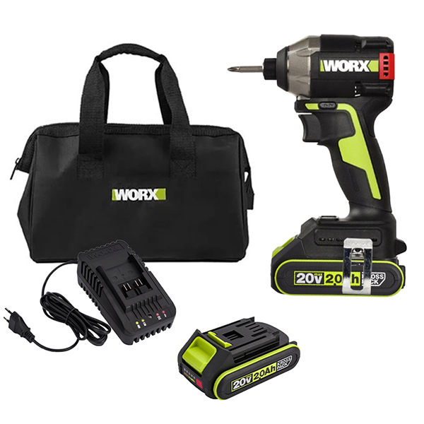 Máy vặn vít dùng pin 20V Worx WU291D.5 (2 pin 2.0Ah, sạc)