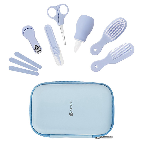Bộ dụng cụ chăm sóc tóc, mũi, móng cho bé Elmich BabyCare EL3043