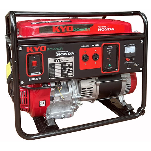 Máy phát điện chạy xăng Kyo Power 5.6KVA THG7600EX