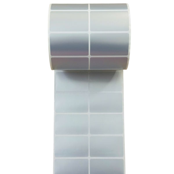 Decal xi bạc (50 x 30) mm x 50m