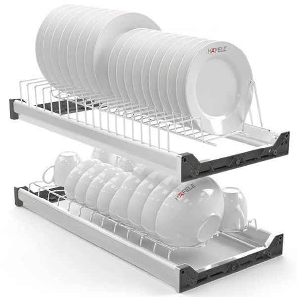 Rổ bát đĩa cố định Hafele Presto có khung 600mm (544.40.003)
