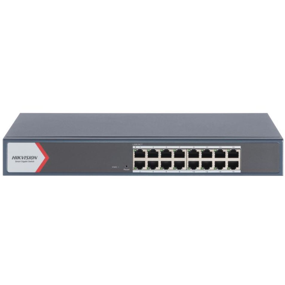 Switch mạng Gigabit 16 cổng Hikvision DS-3E1516-EI