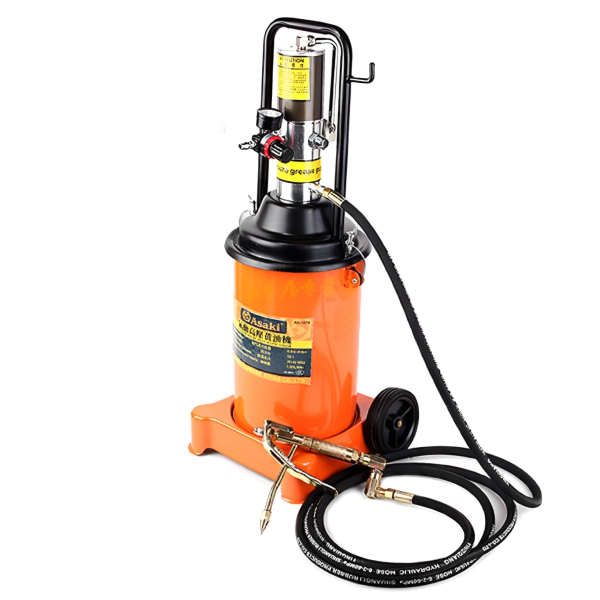 Bình bơm mỡ bò bằng khí nén 12 lít Asaki AK-1076