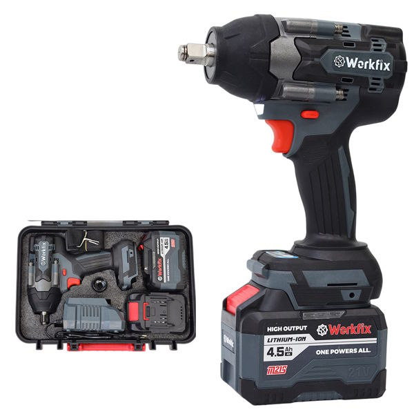 Máy siết bu lông dùng pin Workfix WF-IW780N (2 pin, 1 sạc)