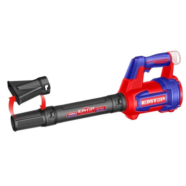 Máy thổi bụi pin 16.8V Emtop ELAB168082 (2 pin 2AH, sạc)