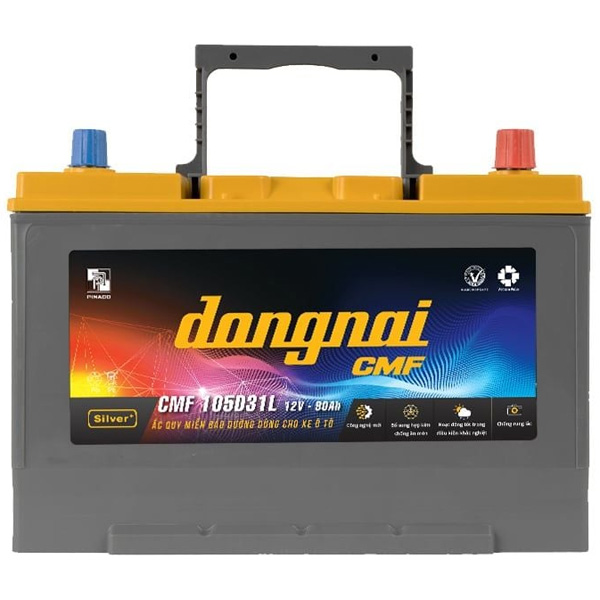 Ắc quy Đồng Nai CMF105D31 (12V, 90Ah)
