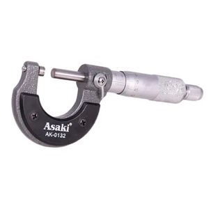 Thước panme đo ngoài cơ khí Asaki AK-0132 (0mm - 25mm)