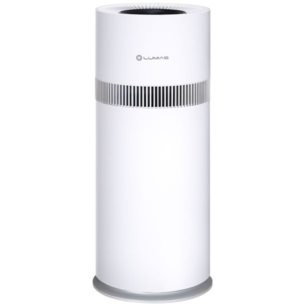 Máy tạo ẩm ion âm 10L Lumias LEH-06W - Trắng bạc, 15W