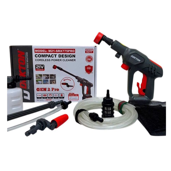 Thân máy rửa xe pin 21V Dekton M21-SRX775PRO