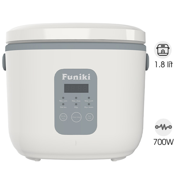 Nồi cơm điện tử 1.8L Hòa Phát Funiki HEC6462