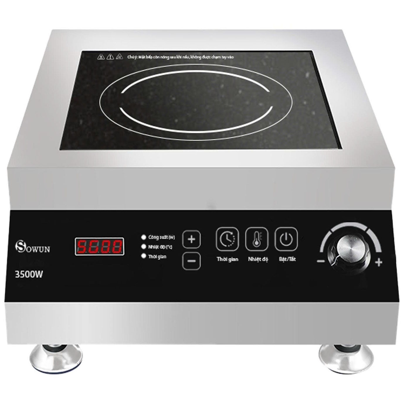 Bếp từ đơn công nghiệp Sowun SW 1235 (3.500W)