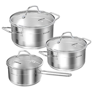 Bộ nồi inox 5 đáy Sunhouse SHG669