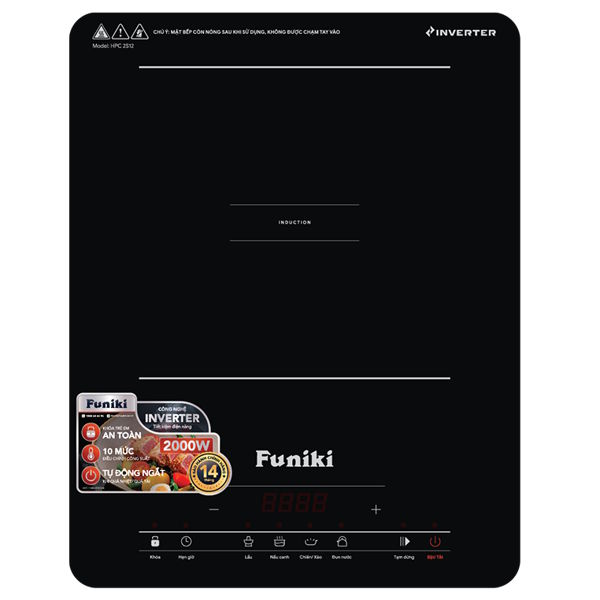 Bếp từ đơn Funiki HPC 2S12